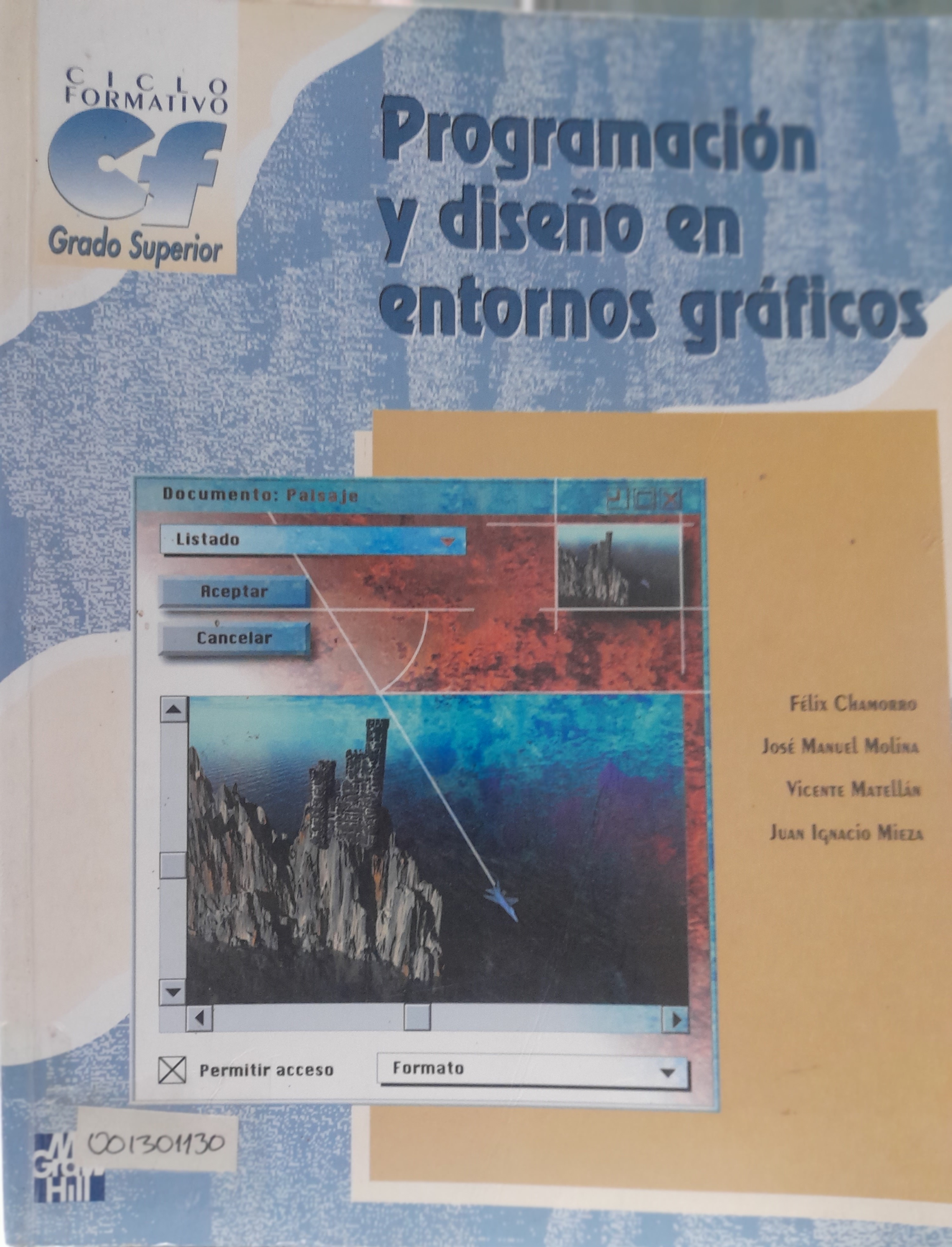 Portada del libro PROGRAMACION Y DISEÑO EN ENTORNOS GRAFIC