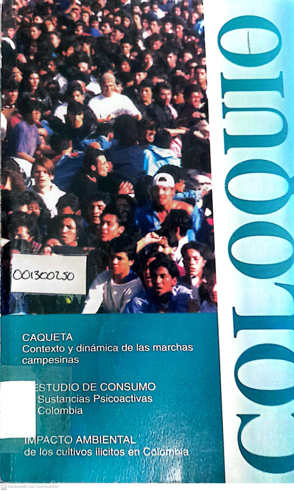 Portada del libro COLOQUIO 
