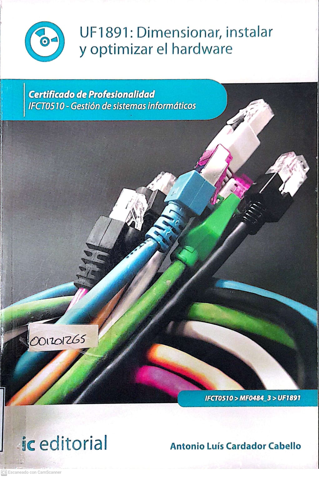 Portada del libro DIMENSIONAR, INSTALAR OPTIMIZA   EL HARD