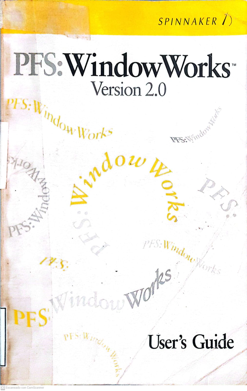 Portada del libro PFS:WINDOW WORKS Version 2.0