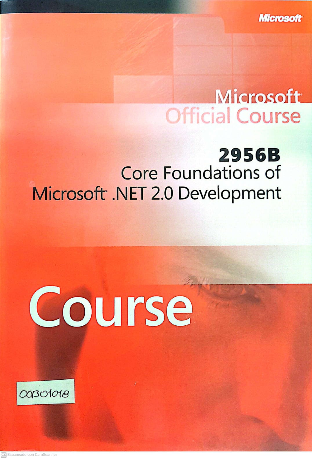 Portada del libro MICROSOFT OFFICIAL COURSE 2956B