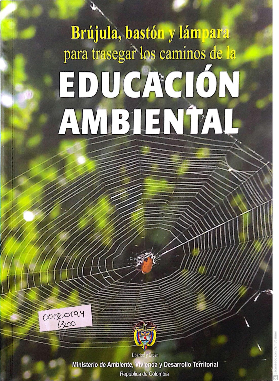 Portada del libro CAMINOS DE LA EDUCACION AMBIENTAL