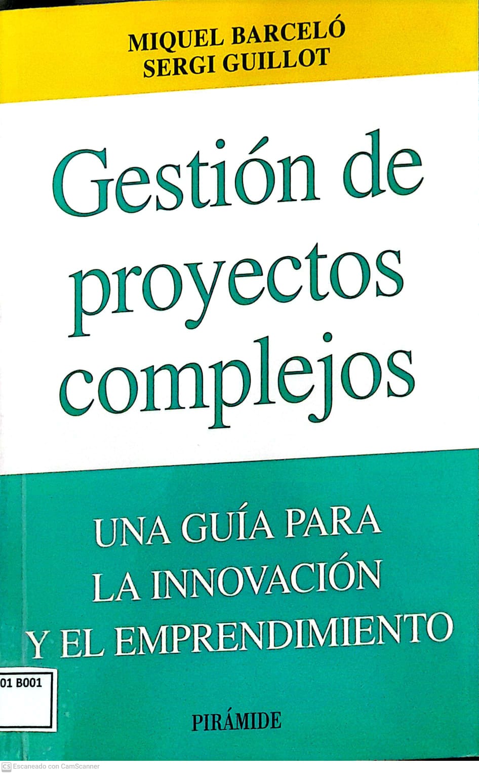 Portada del libro GESTION DE PROYECTOS COMPLEJOS