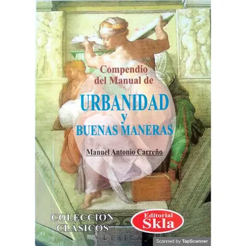 Portada del libro COMPENDIO ILUSTRADO MANUAL DE URBANIDAD