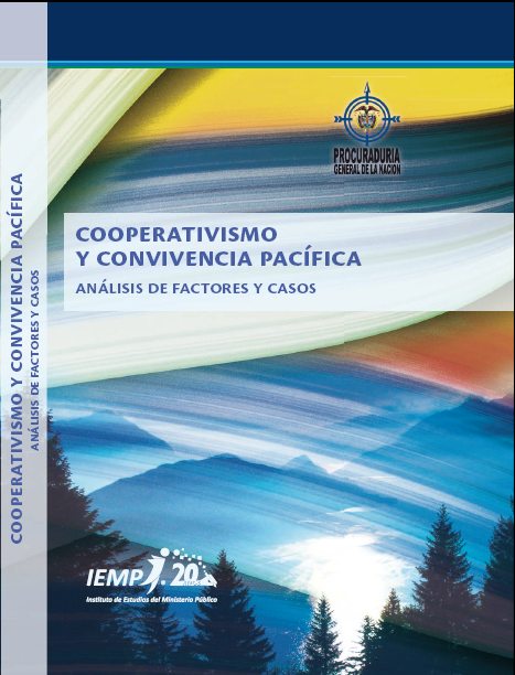 Portada del libro COOPERATIVISMO Y CONVIVENCIA PACIFICA