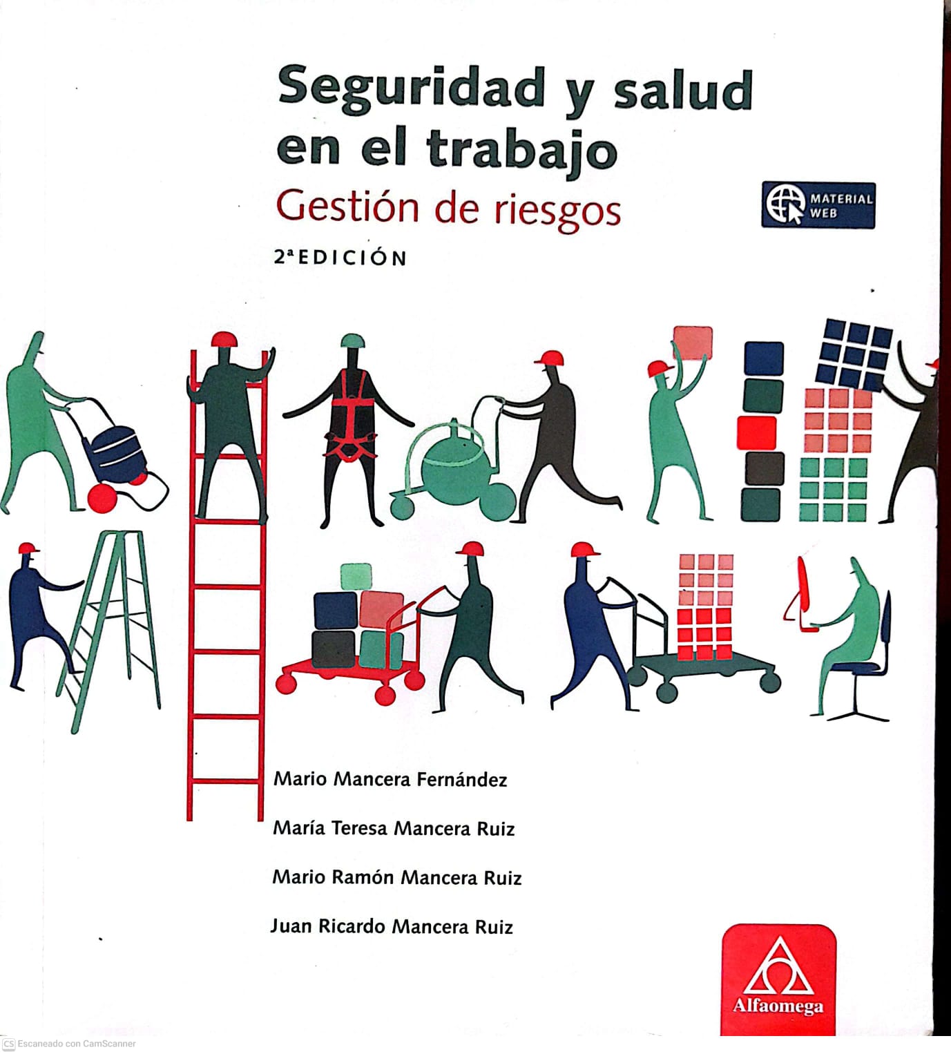 Portada del libro SEGURIDAD Y SALUD EN EL TRABAJO . GESTION DE RIESGOS