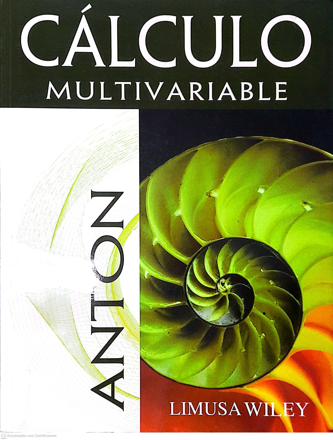 Portada del libro CALCULO MULTIVARIABLE. 2a. EDICION