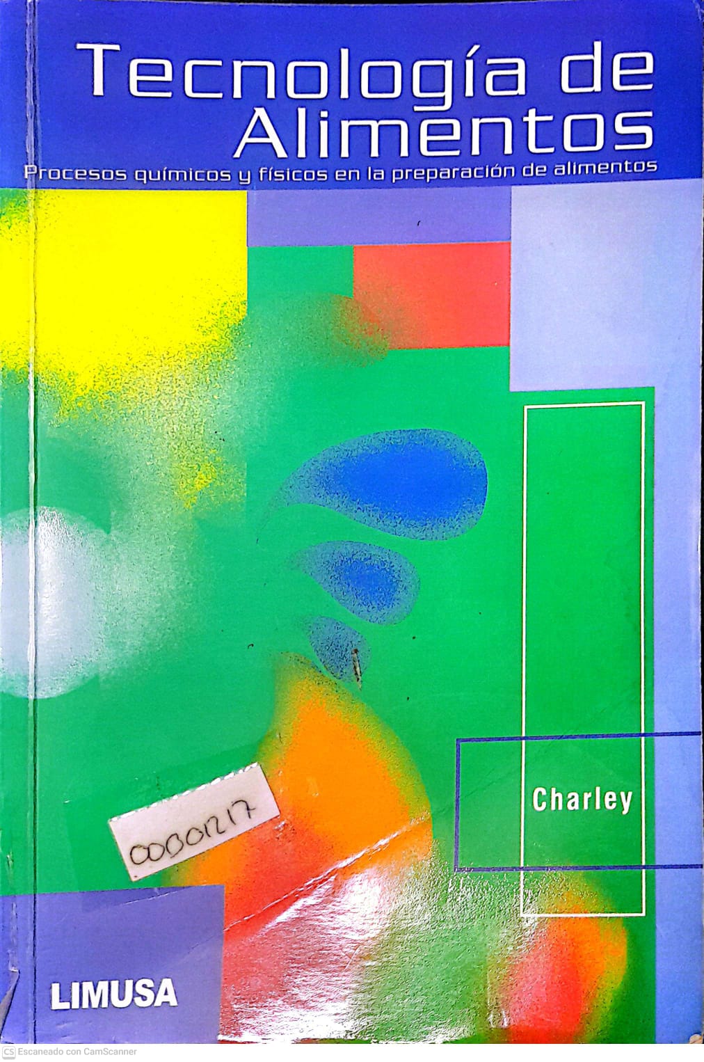 Portada del libro TECNOLOGIA DE ALIMENTOS