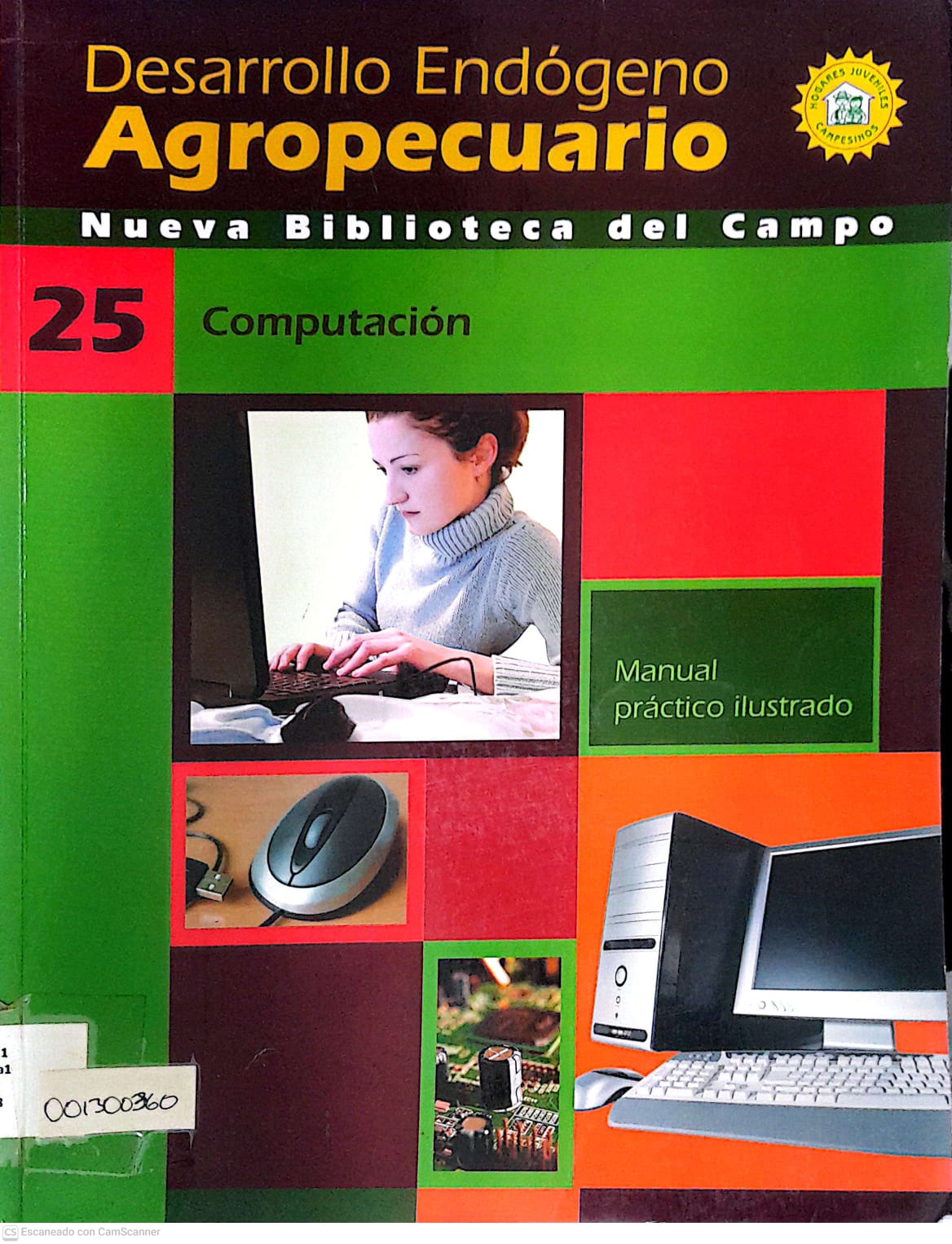 Portada del libro COMPUTACION: GENERALIDADES, HOJA DE CALCULO APLICATIVA EN EL SECTOR AGROPECUARIO