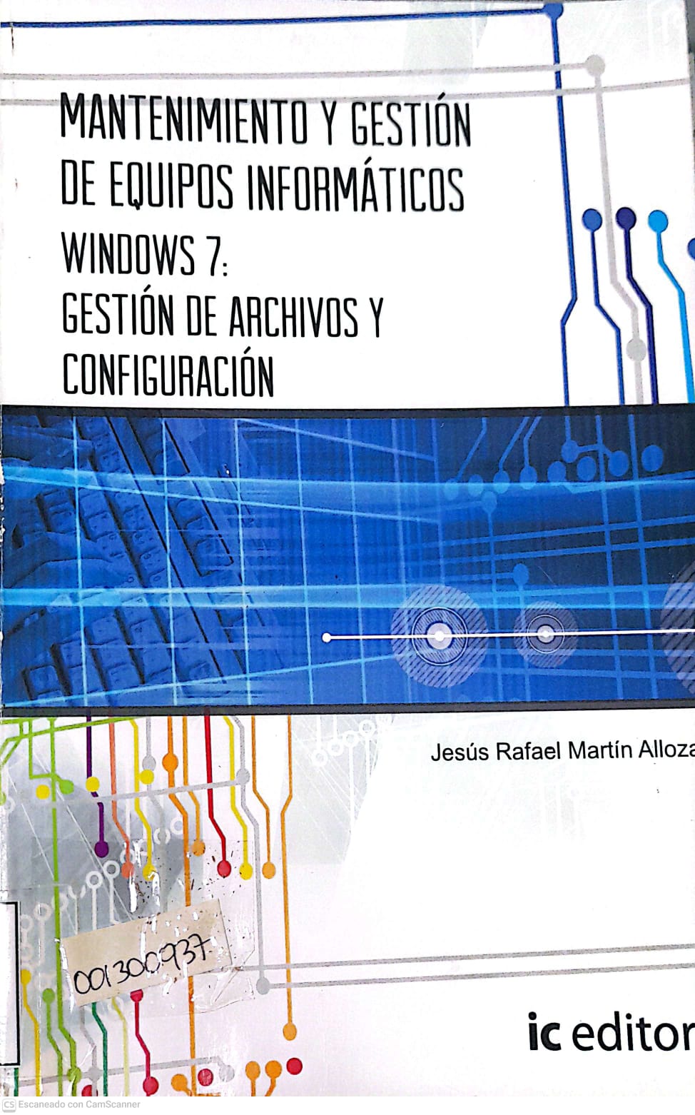 Portada del libro MANTENIMIENTO Y GESTION DE EQUIPOS INFORMATICOS