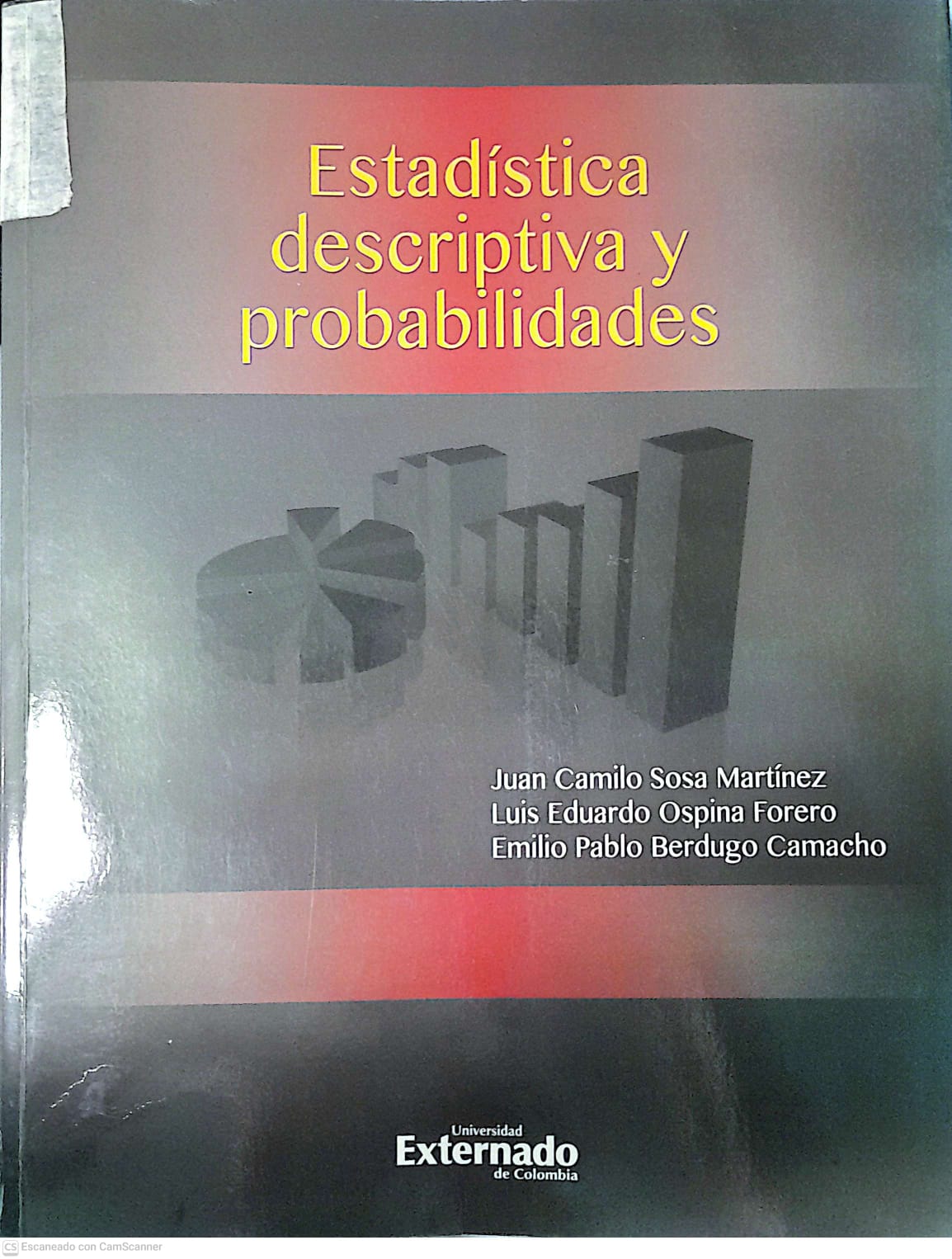 Portada del libro ESTADISTICA DESCRIPTIVA Y PROBABILIDADES