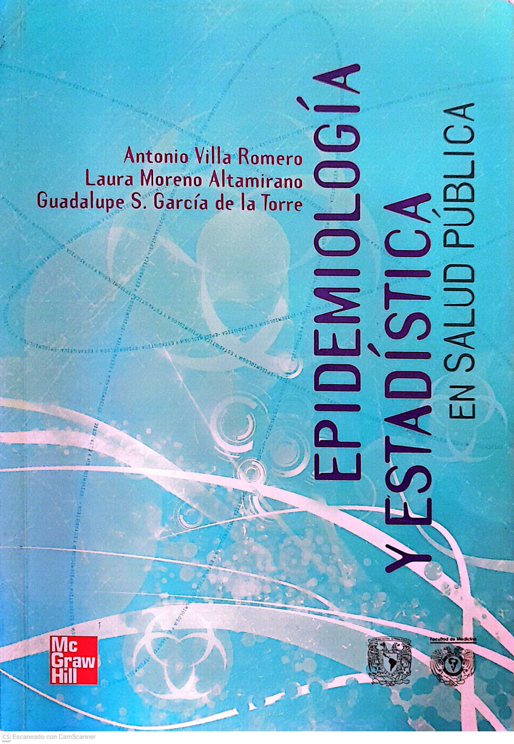 Portada del libro EPIDEMIOLOGIA Y ESTADISTICA EN SALUD PUBLICA