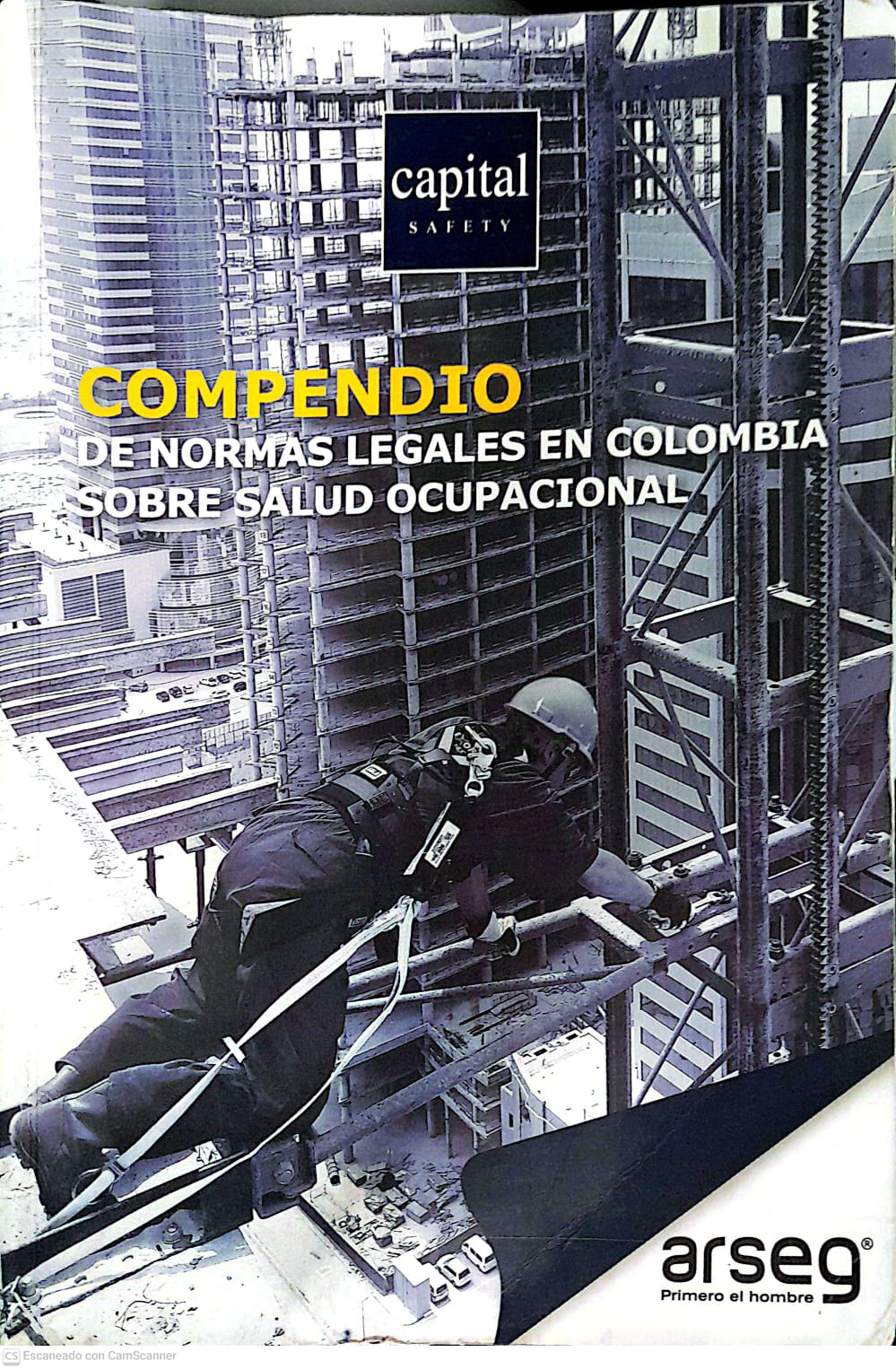 Portada del libro COMPENDIO DE NORMAS LEGALES EN COLOMBIA SOBRE SALUD OCUPACIONAL