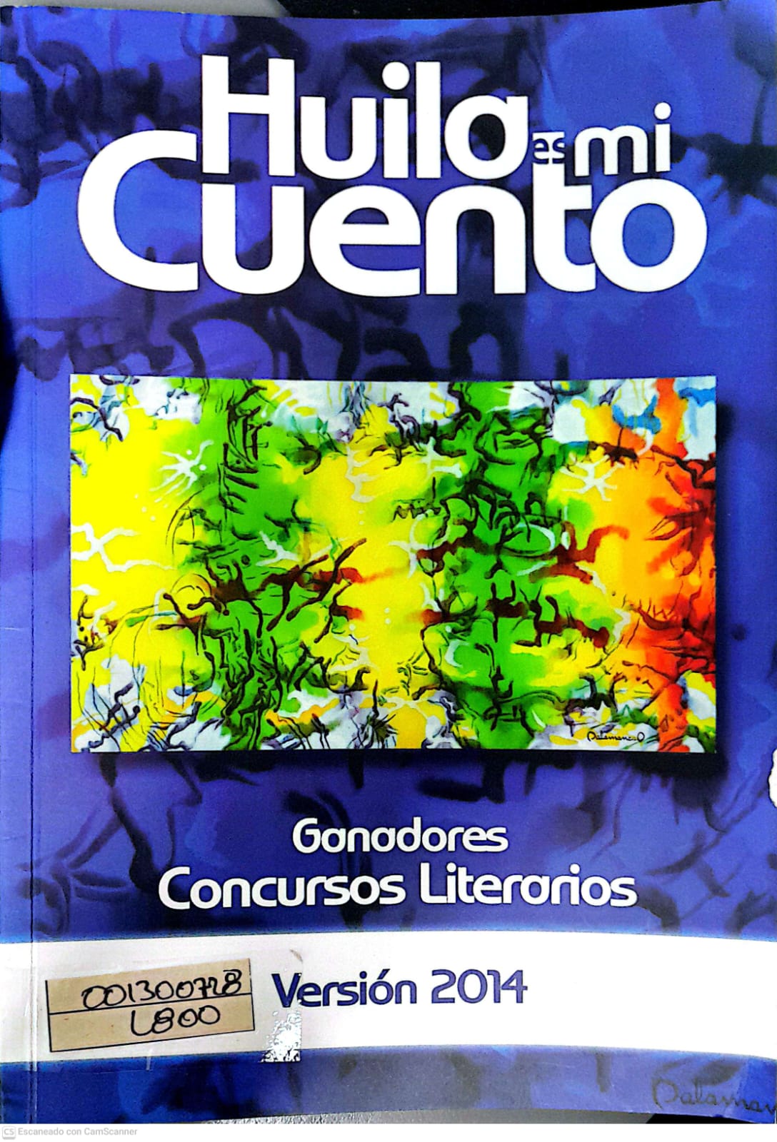 Portada del libro HUILA ES MI CUENTO