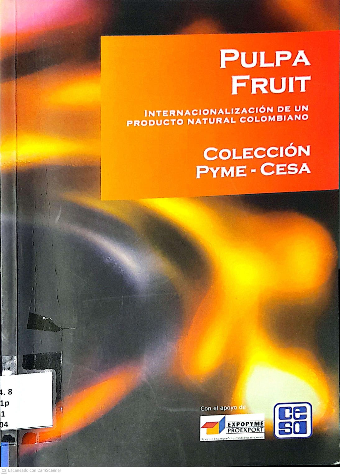 Portada del libro PULPA FRUIT 