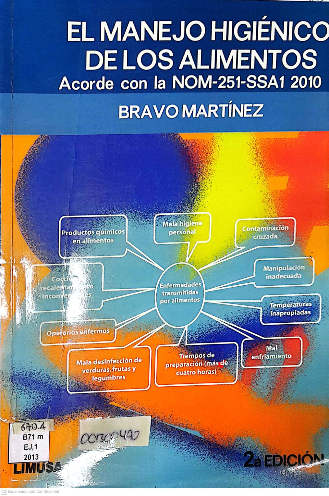 Portada del libro EL MANEJO HIGIENICO DE LOS ALIMENTOS 