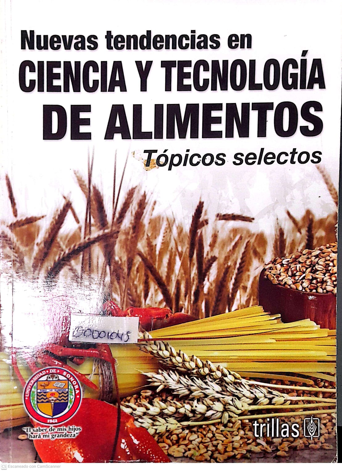 Portada del libro NUEVAS TENDENCIAS EN CIENCIA Y TECNOLOGIA DE ALIMENTOS 