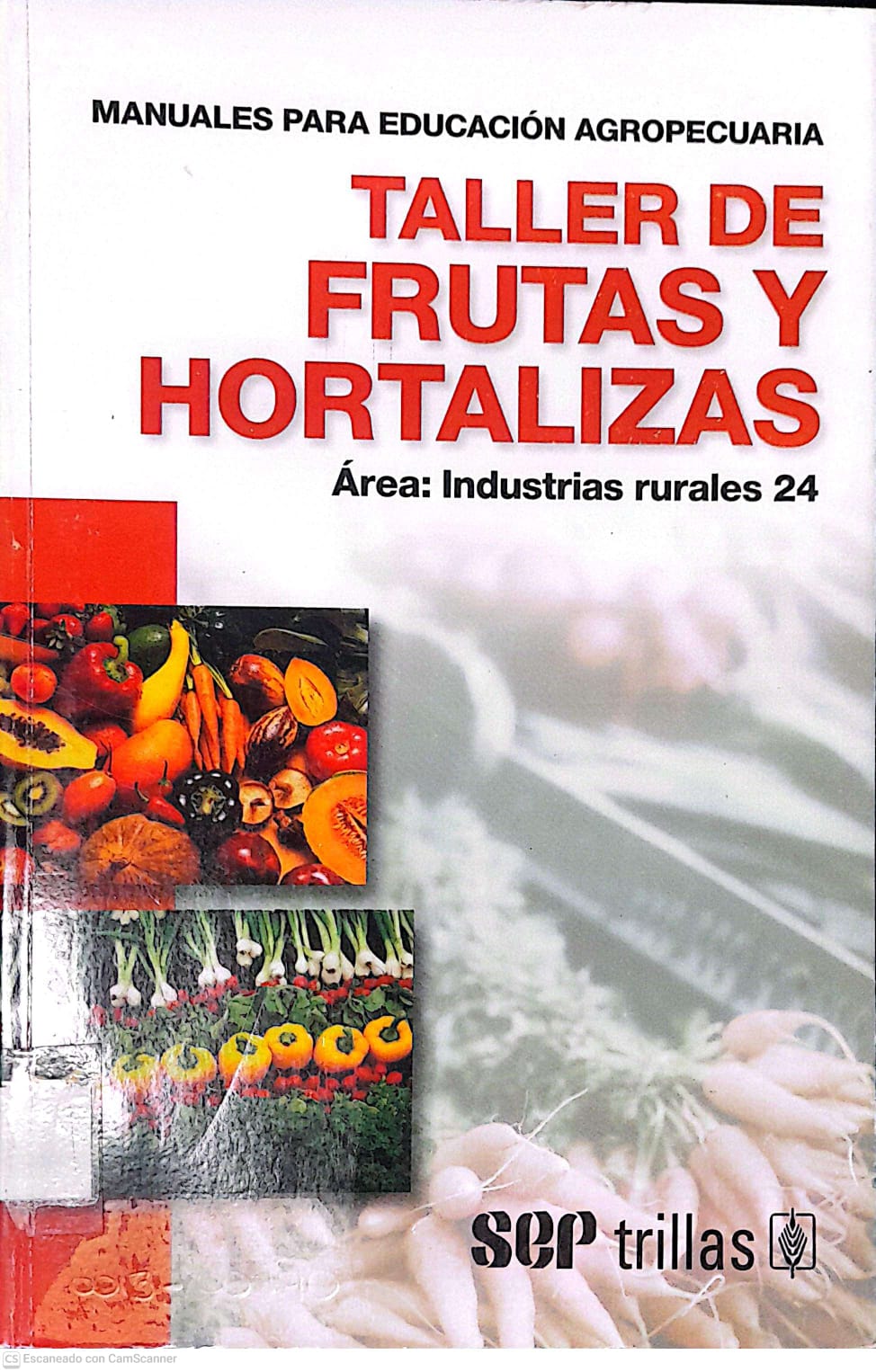 Portada del libro TALLER DE FRUTAS Y HORTALIZAS