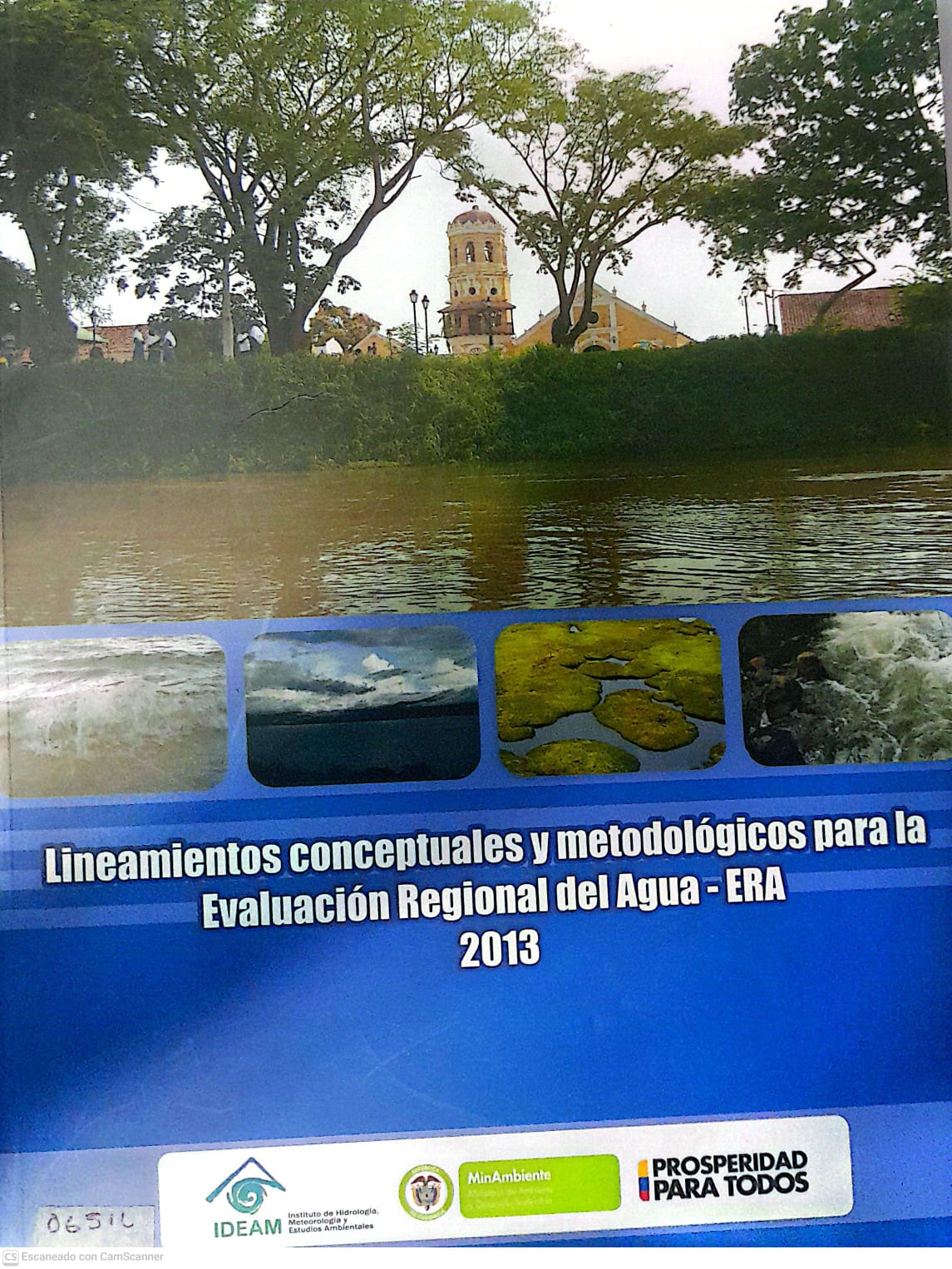 Portada del libro LINEAMIENTOS CONCEPTUALES Y METODOLOGICOS ARA LA EVALUACION REGIONAL DEL AGUA - 