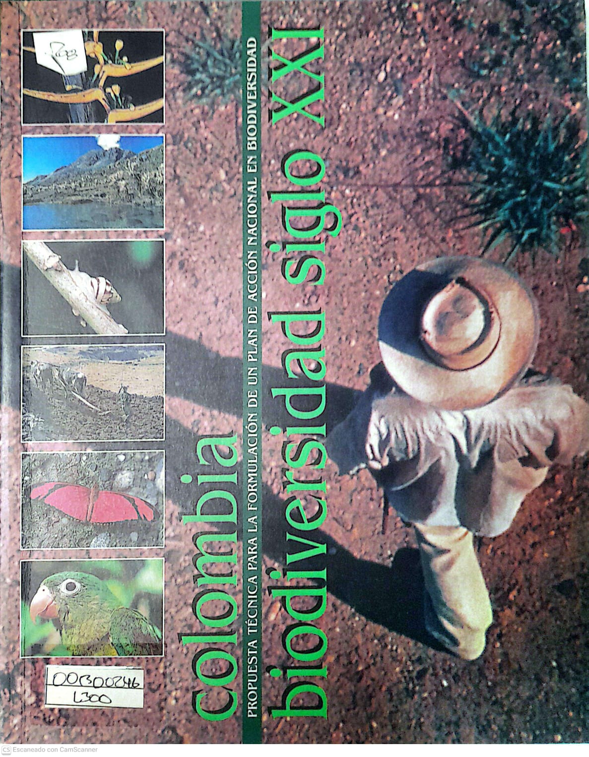 Portada del libro COLOMBIA BIODIVERSIDAD SIGLO XXI 