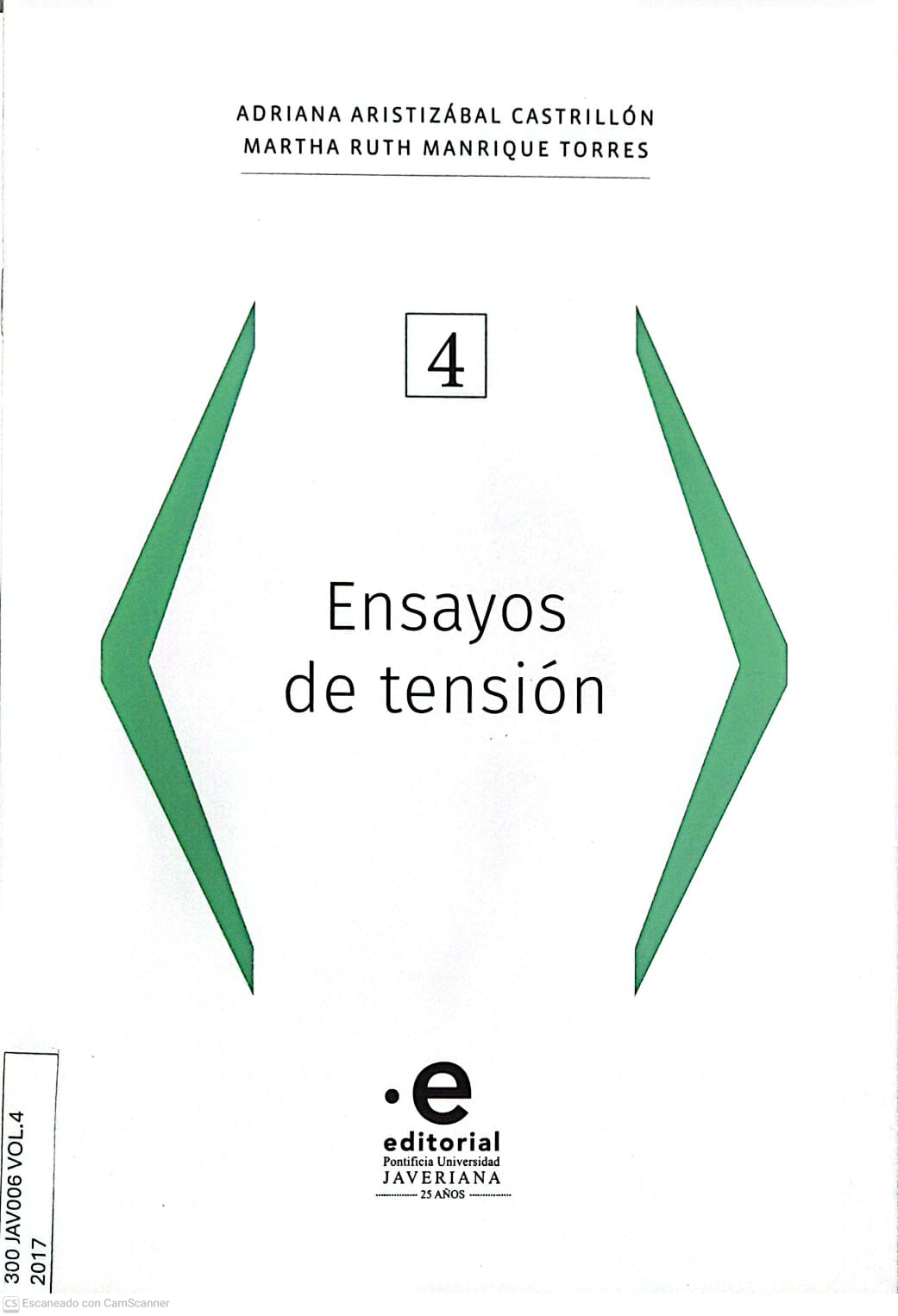 Portada del libro ENSAYOS DE TENSION