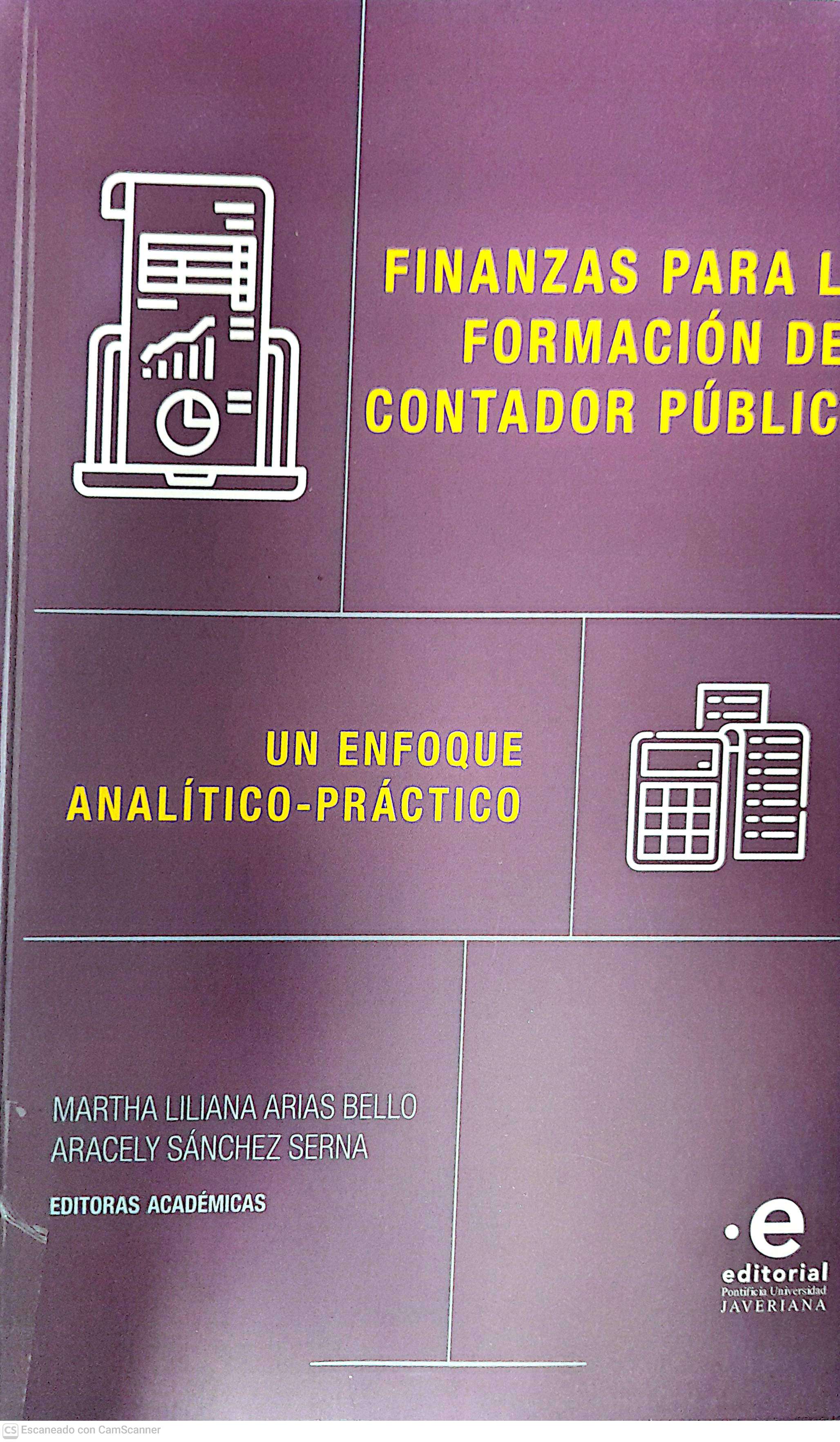 Portada del libro FINANZAS PARA LA FORMACION DEL CONTADOR PUBLICO