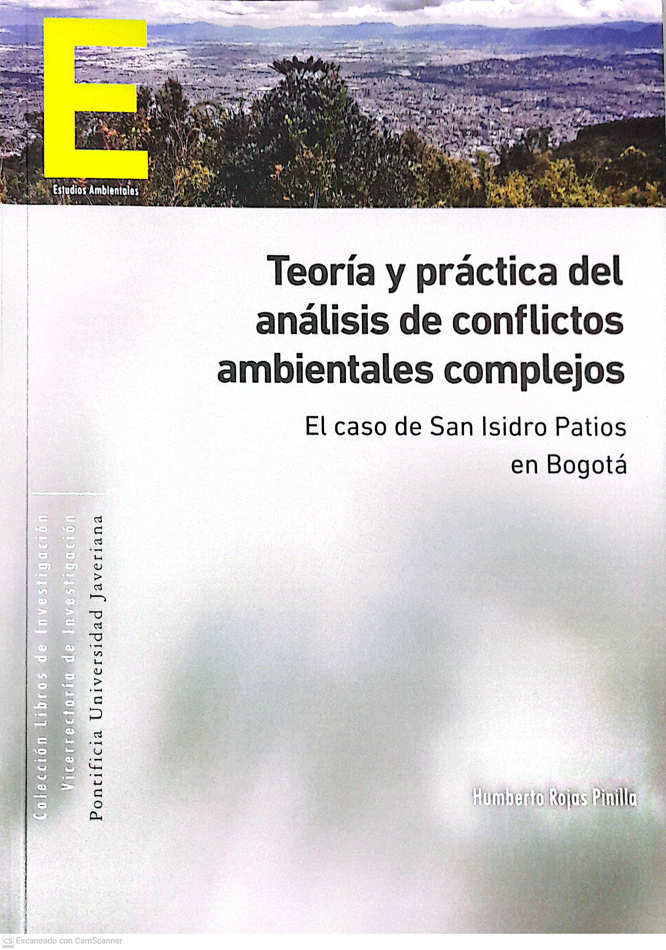 Portada del libro ESTUDIOS AMBIENTALES. TEORIA Y PRACTICA DEL ANALISIS DE CONFLICTOS AMBIENTALES C