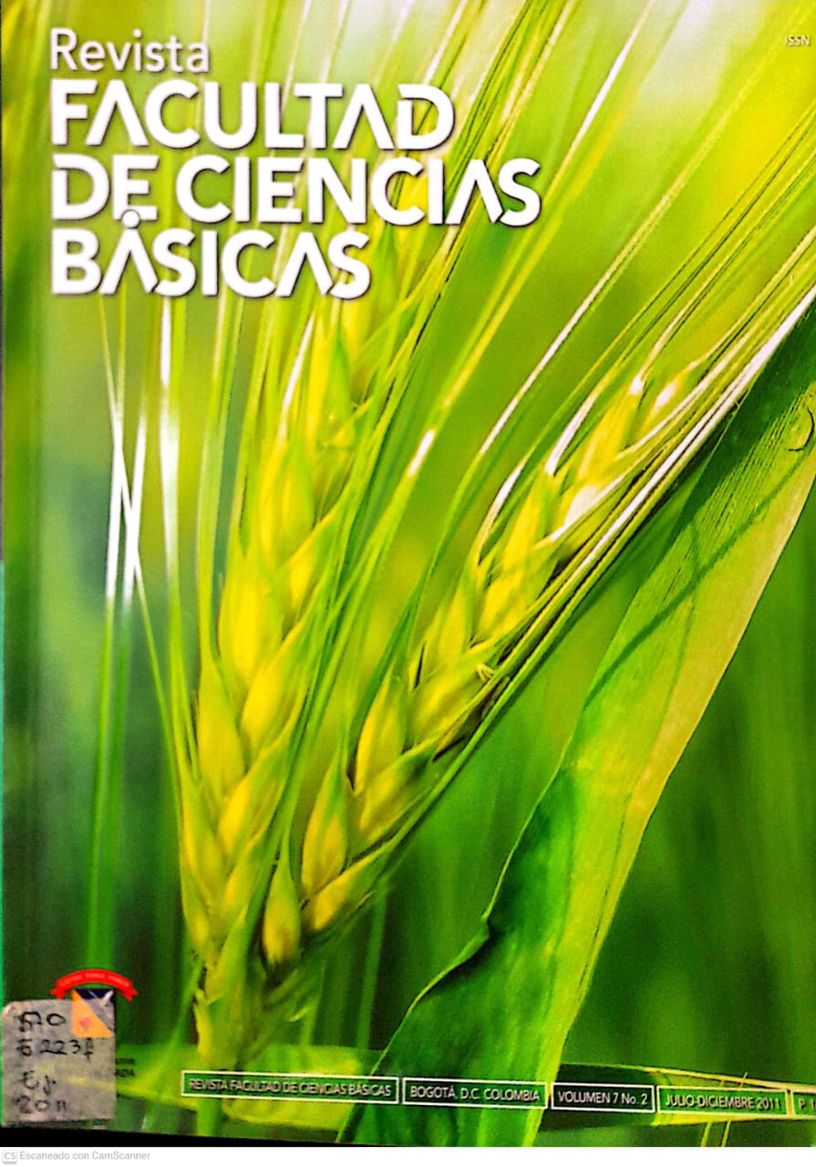 Portada del libro REVISTA FACULTAD DE CIENCIAS BASICAS