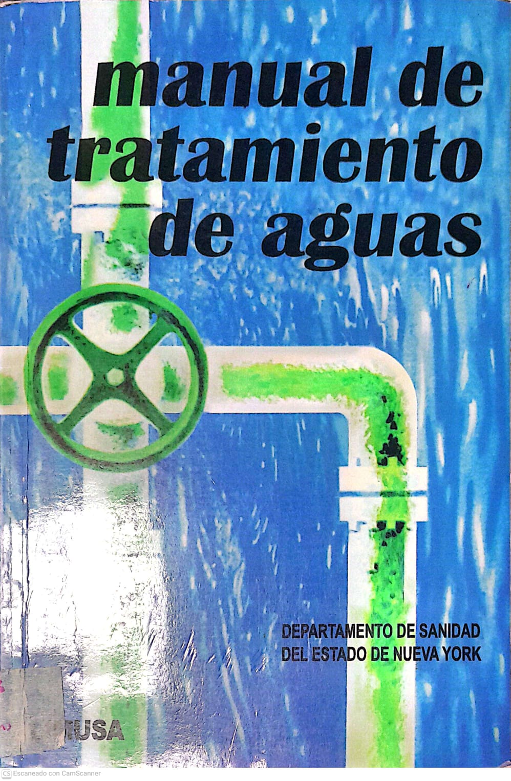 Portada del libro MANUAL DE TRATAMIENTO DE AGUAS