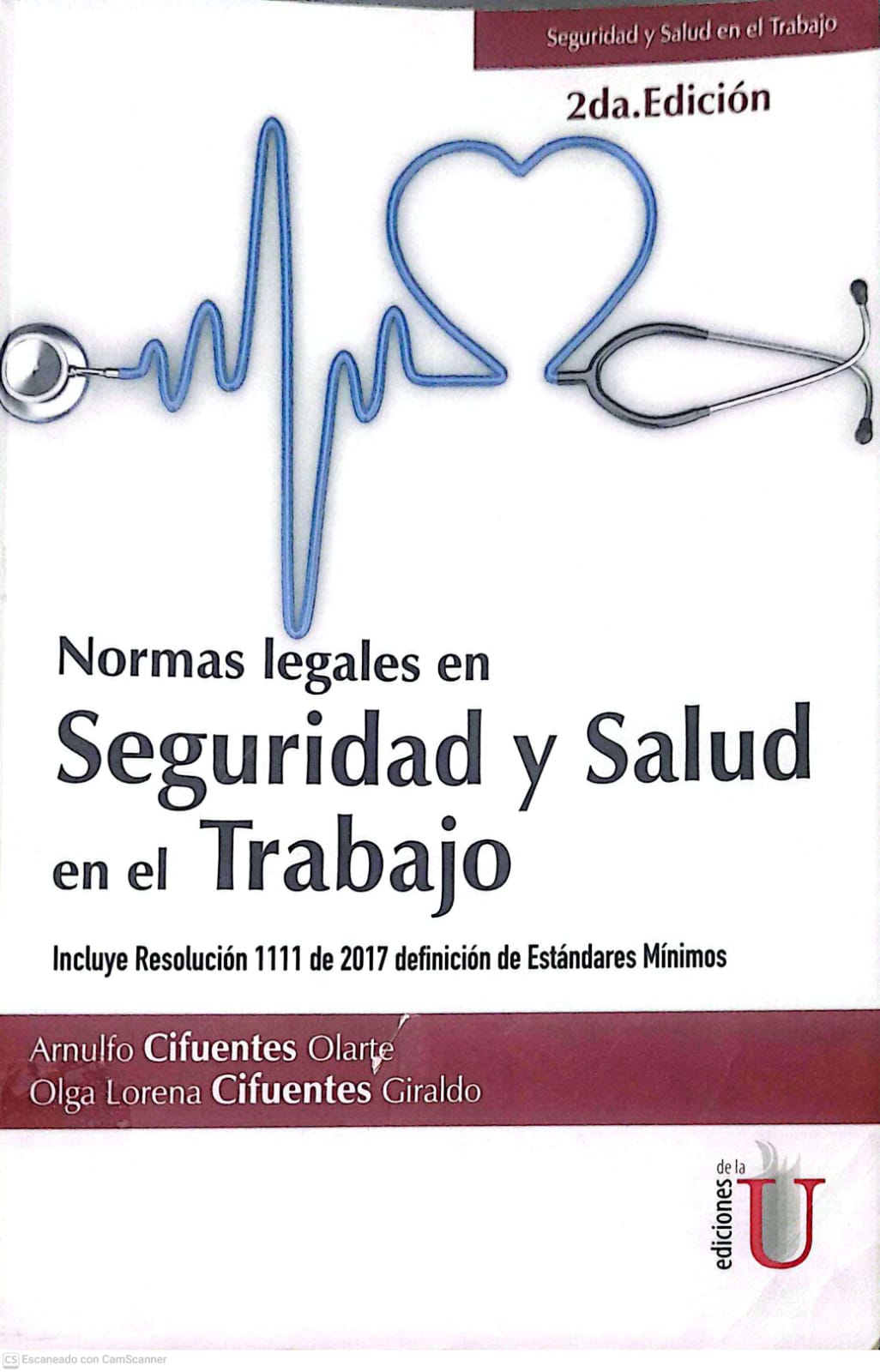 Portada del libro NORMAS LEGALES EN SEGURIDAD Y SALUD EN EL TRABAJO