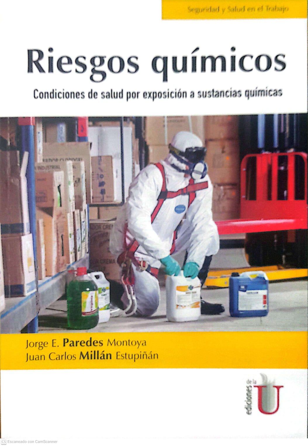 Portada del libro SEGURIDAD Y SALUD EN EL TRABAJO. RIESGOS QUIMICOS