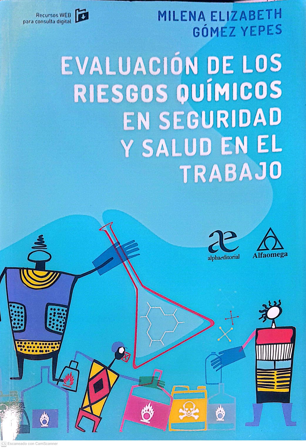 Portada del libro EVALUACION DE LOS RIESGOS QUIMICOS EN SEGURIDAD Y SALUD EN EL TRABAJO