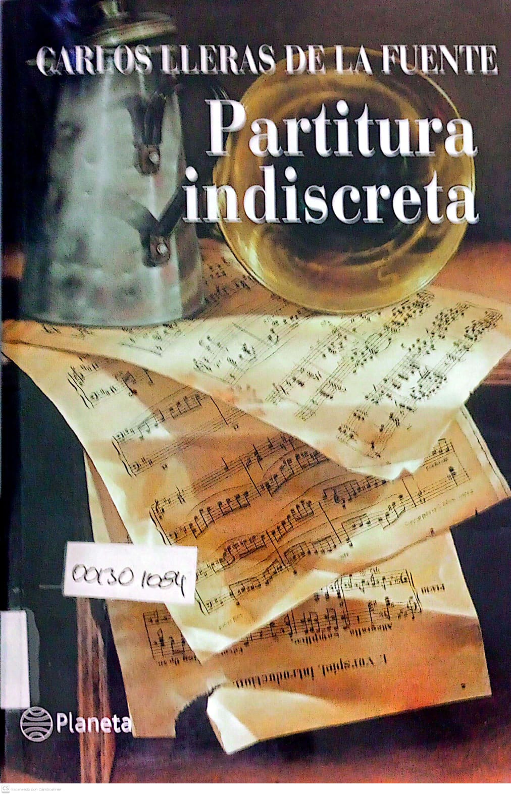 Portada del libro PARTITURA INDISCRETA