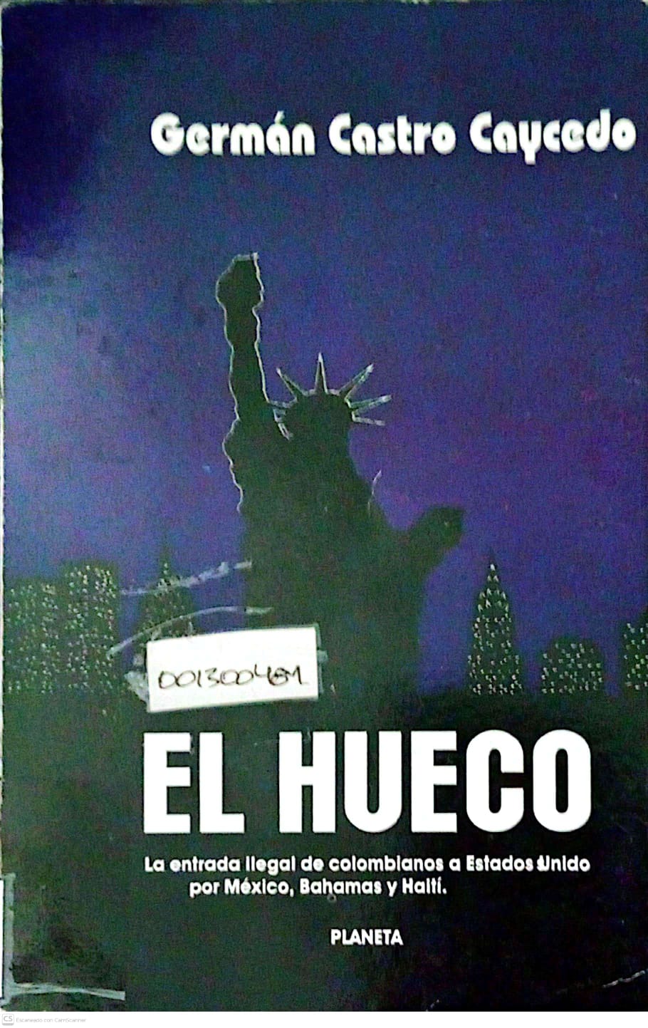 Portada del libro EL HUECO 