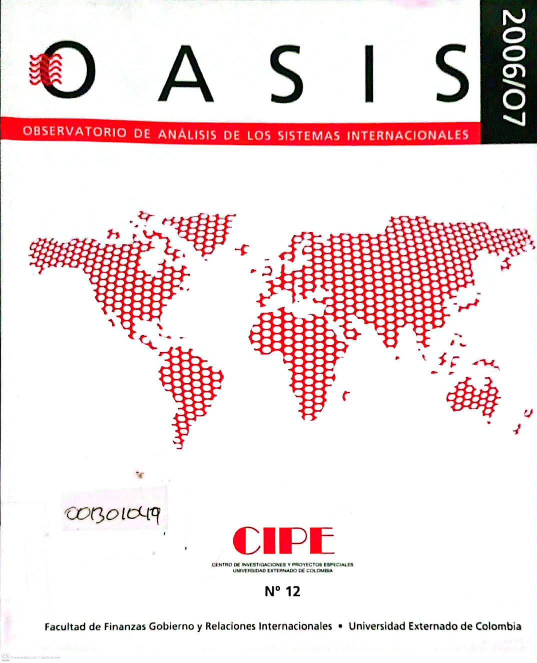 Portada del libro OASIS