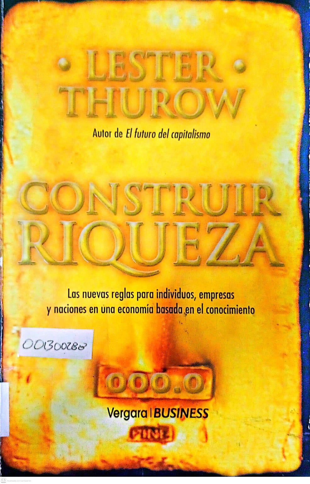 Portada del libro CONSTRUIR RIQUEZA