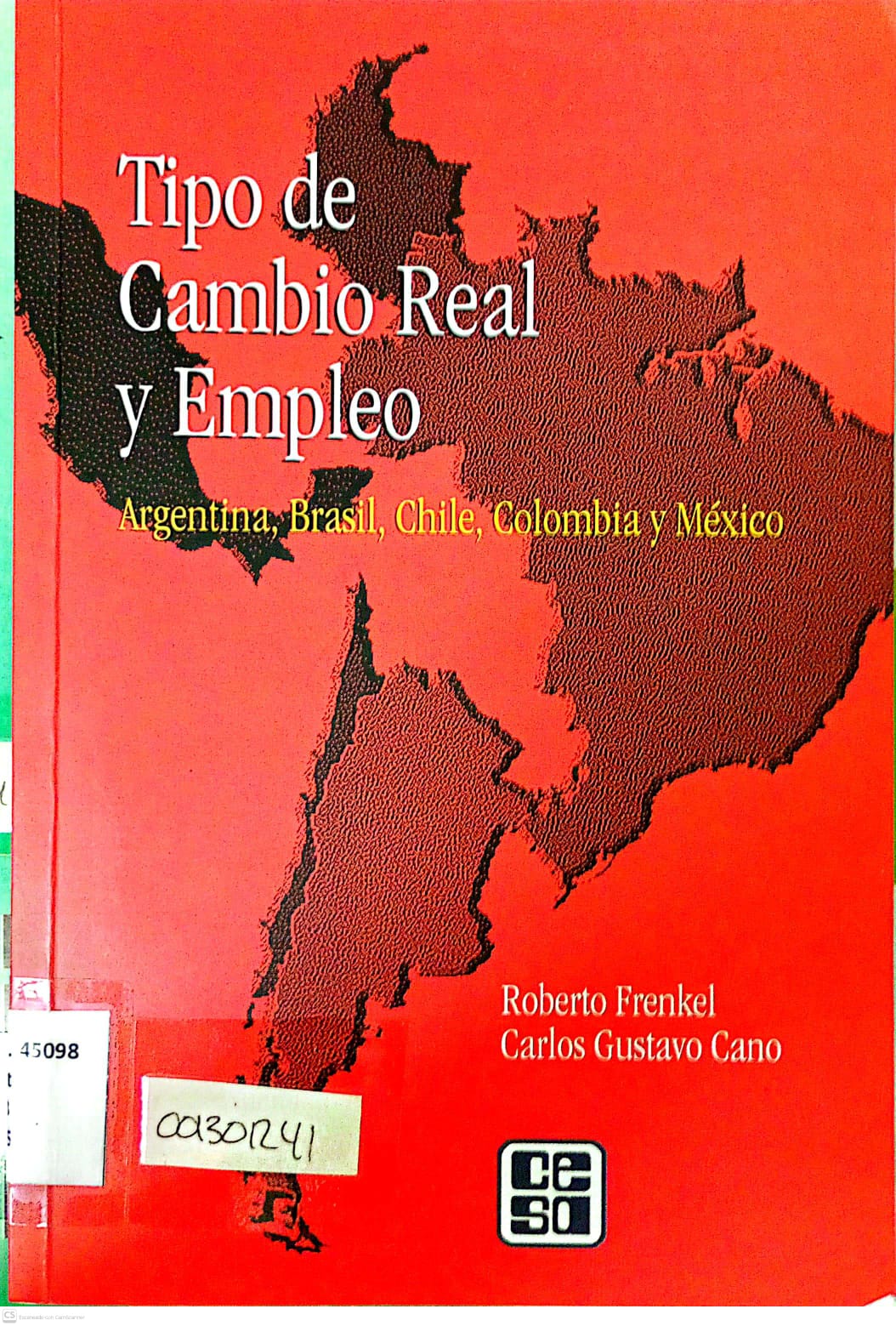 Portada del libro TIPO DE CAMBIO REAL Y EMPLEO 