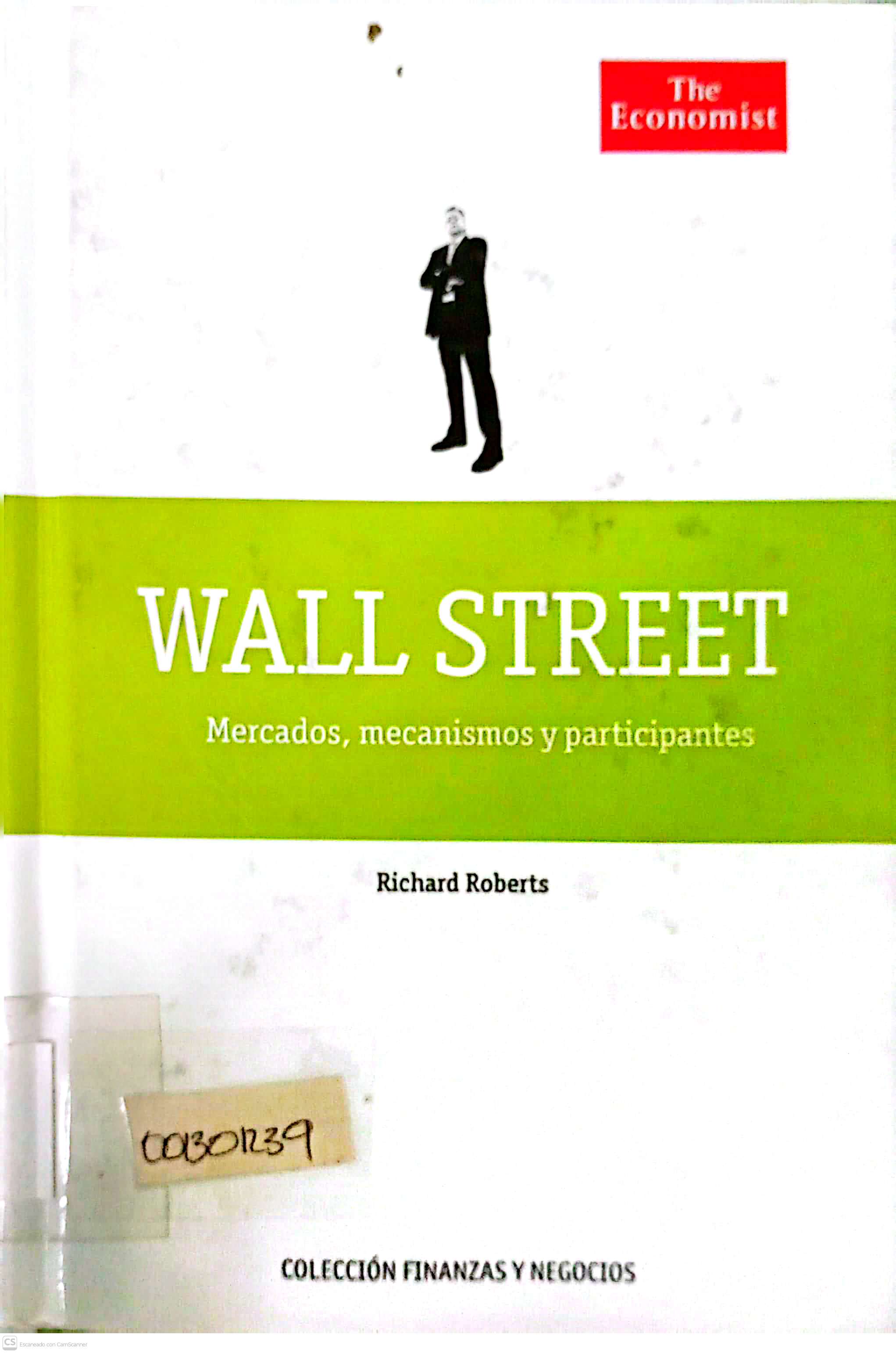 Portada del libro THE ECONOMIST -WALL STREET