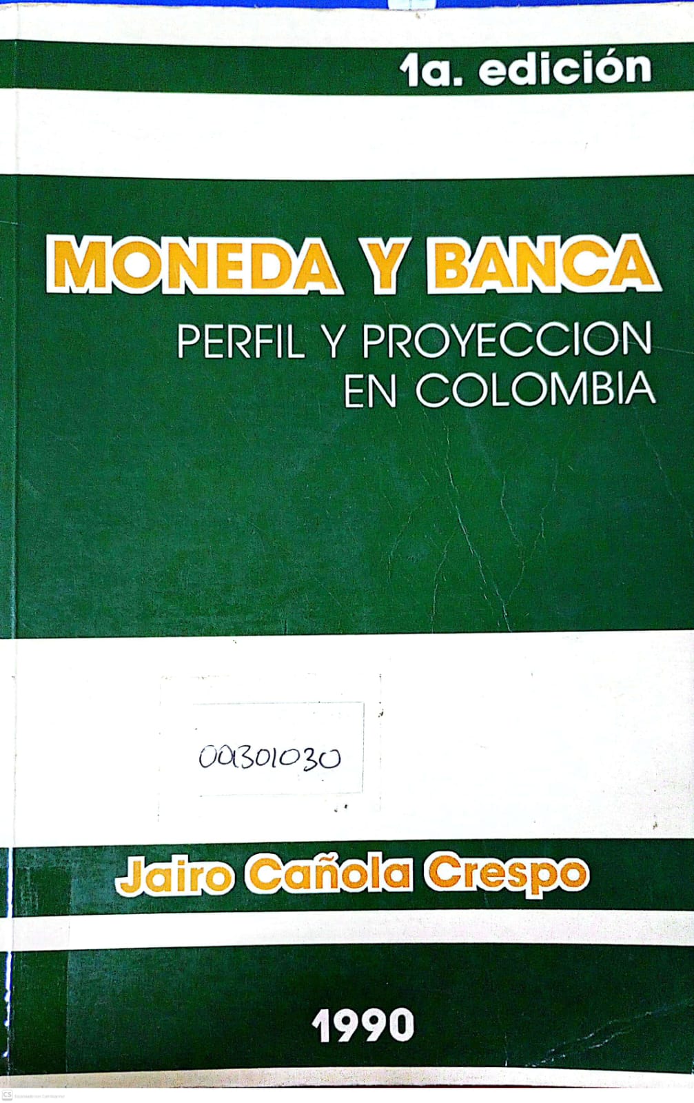 Portada del libro MONEDA Y BANCA 