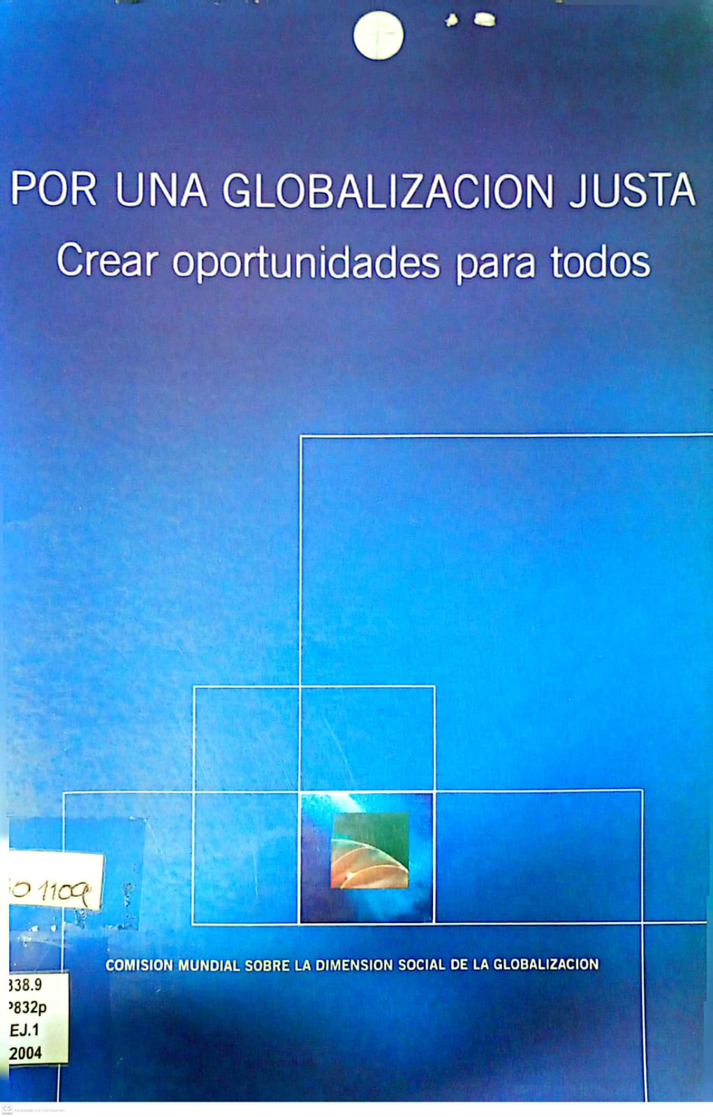 Portada del libro POR UNA GLOBALIZACION JUSTA 