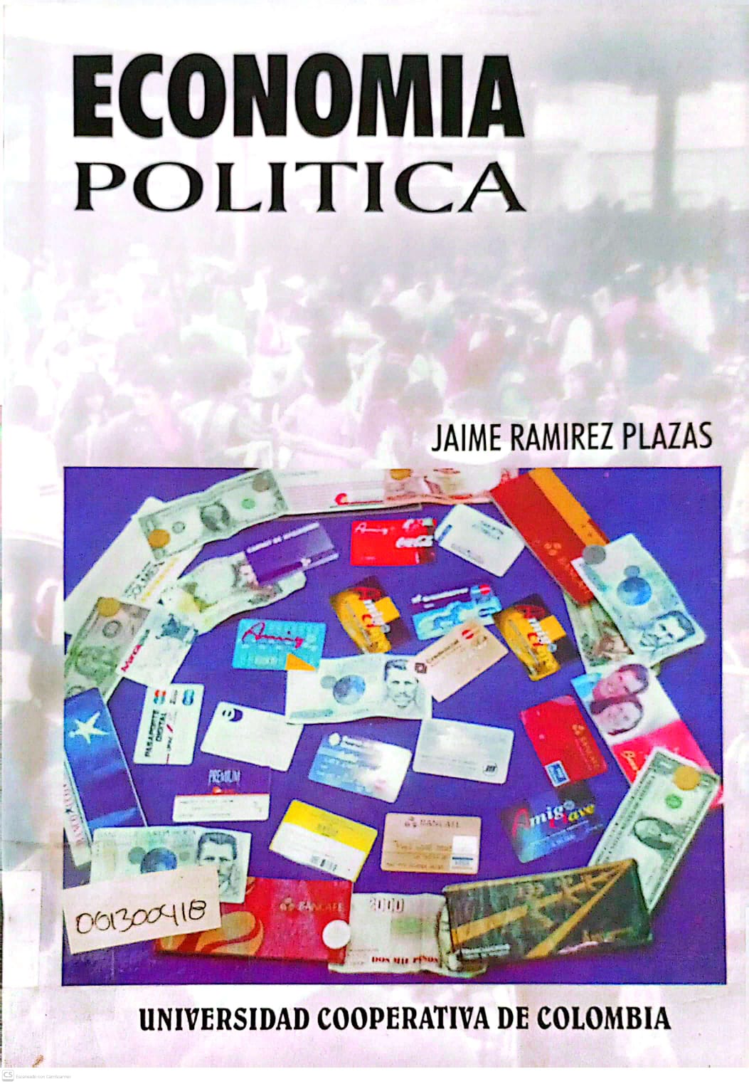 Portada del libro ECONOMIA POLITICA