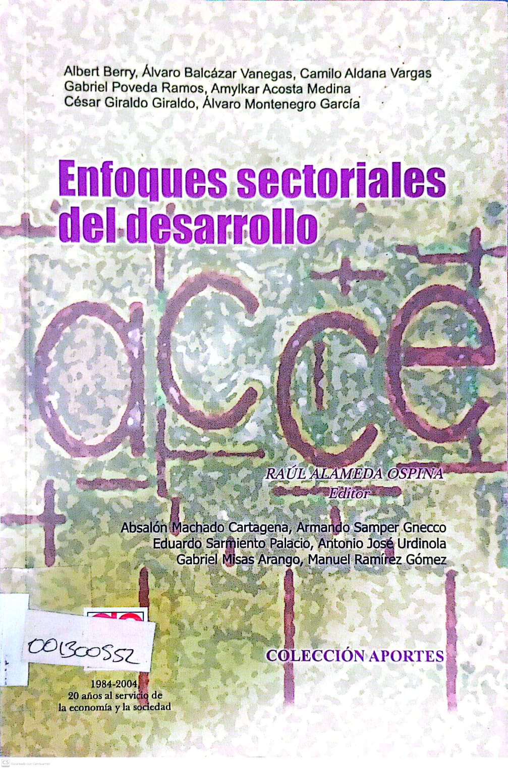 Portada del libro ENFOQUES SECTORIALES DEL DESARROLLO